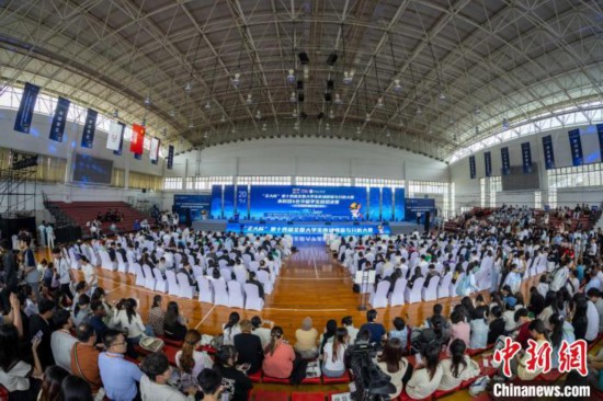 第十四届全国大学生市场调查与分析大赛总决赛现场。合肥工业大学 供图。